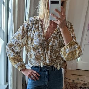 Cleobella Blouse Boho size Small like brand new